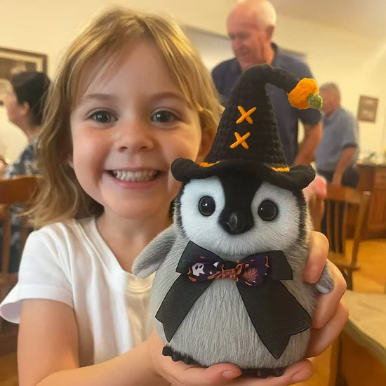 🟣🎃Magical Halloween Penguin Pals🐧: The Limited Edition Handmade Collection